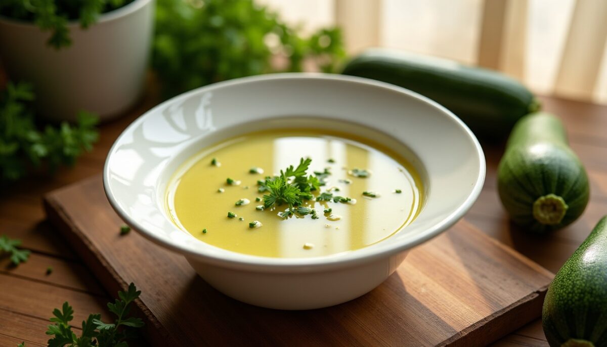 Velouté de courgettes onctueux avec Monsieur Cuisine : recette détaillée et conseils de cuisson