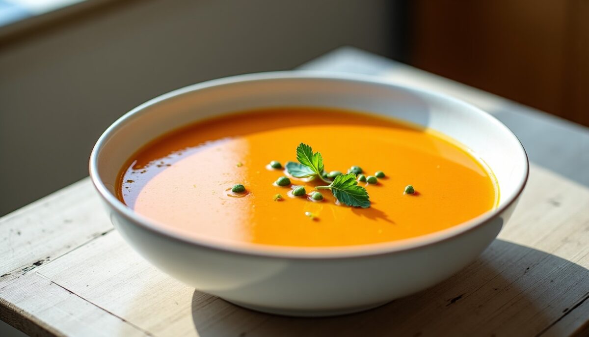 Délice de légumes : un velouté facile à préparer et incroyablement onctueux