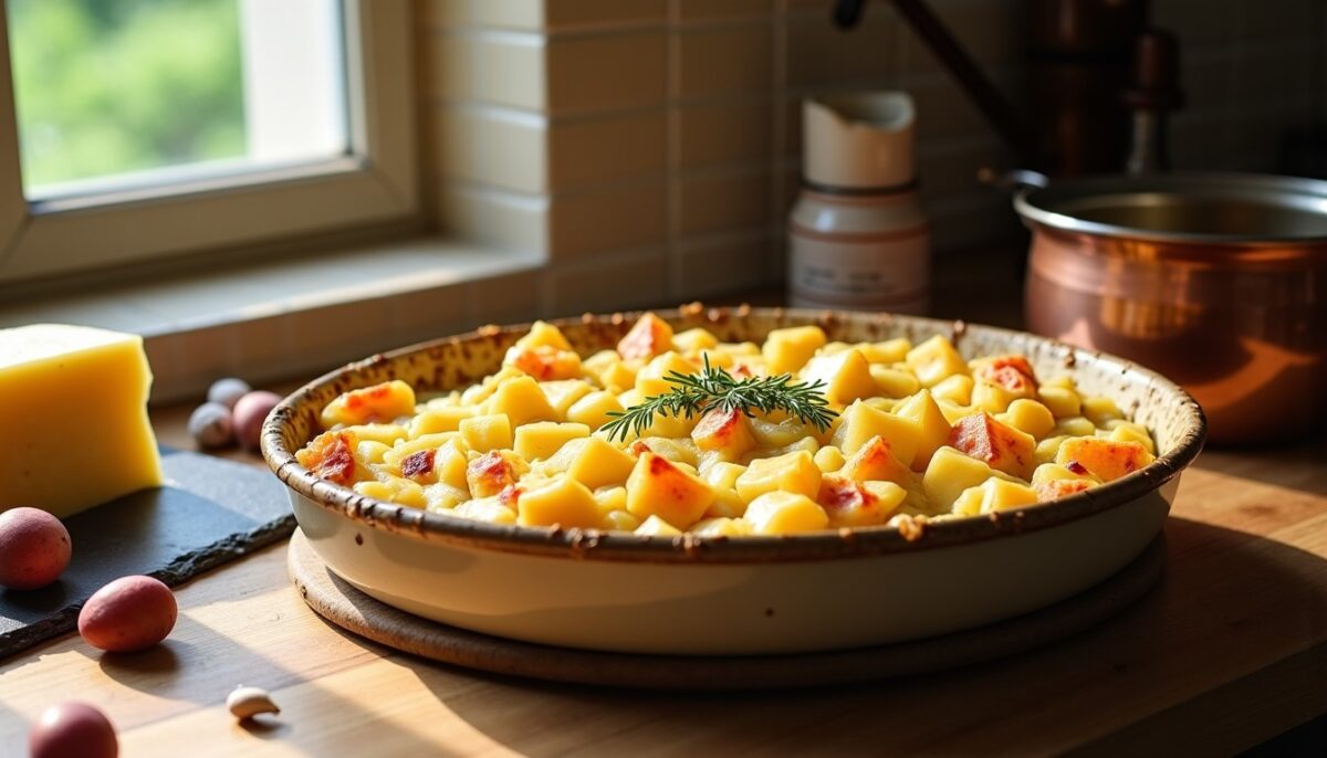 Recette Authentique de Tartiflette : La Version Familiale au Reblochon de Grand-Mère
