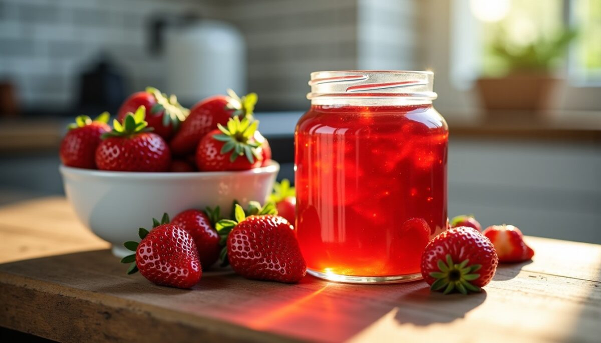 Comment préparer une délicieuse confiture de fraises légère en sucre