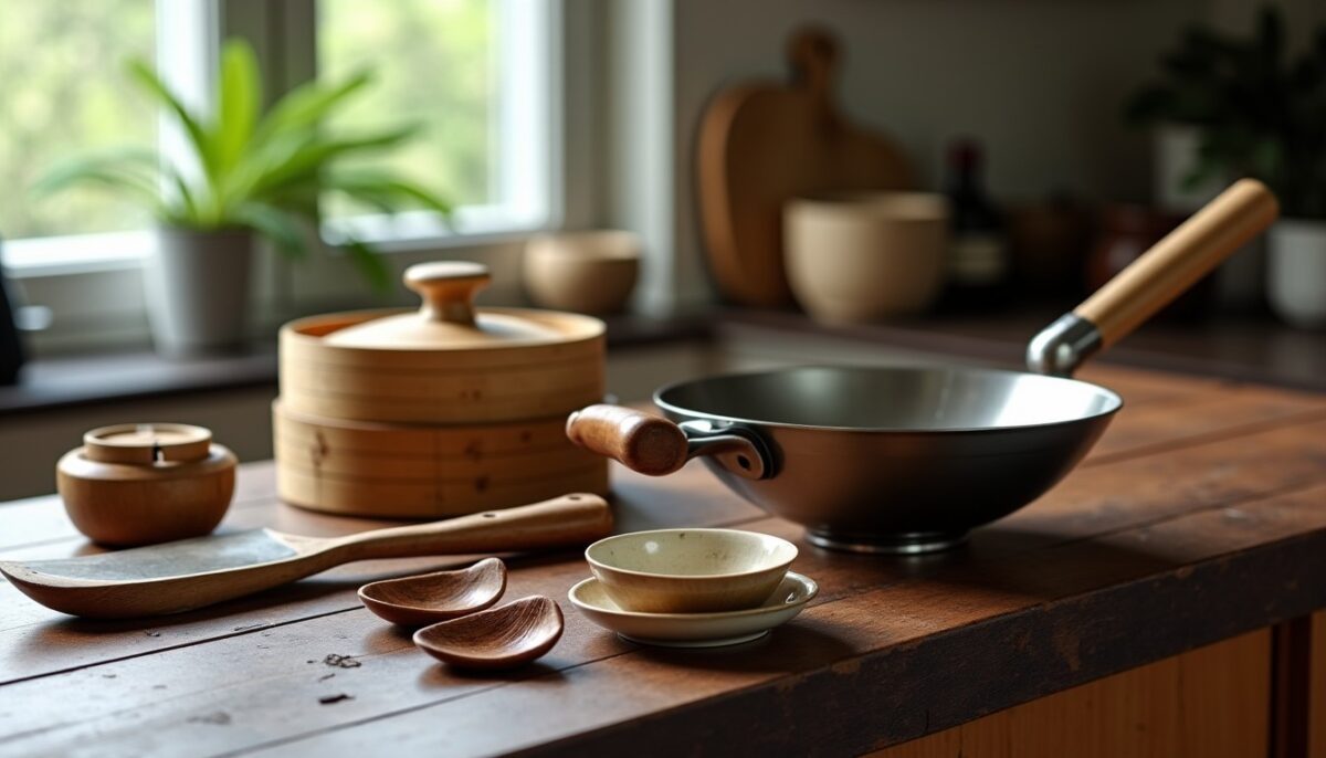 Les essentiels des ustensiles chinois pour bien commencer en cuisine
