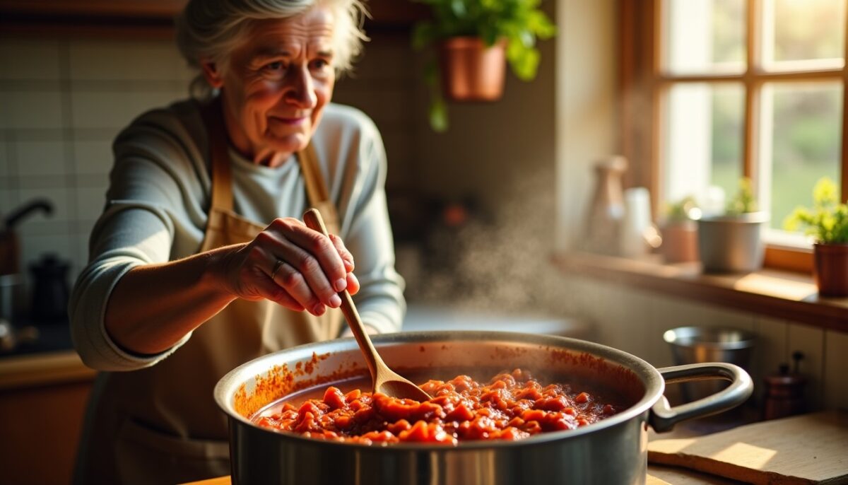 La sauce bolognaise de grand-mère : une recette traditionnelle à mijoter avec amour