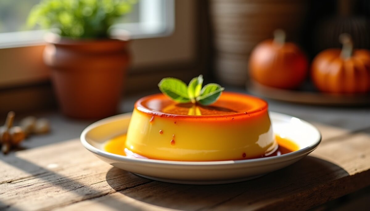 Délice automnal : flan fondant au potimarron, simple et savoureux à réaliser au four